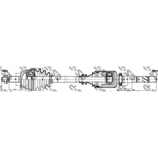 250249 GSP Приводной вал