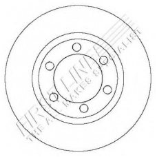 FBD1384 FIRST LINE Тормозной диск