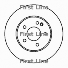 FBD505 FIRST LINE Тормозной диск