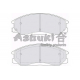 1080-6250J ASHUKI Комплект тормозных колодок, дисковый тормоз