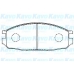 BP-6596 KAVO PARTS Комплект тормозных колодок, дисковый тормоз