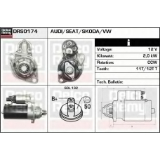 DRS0174 DELCO REMY Стартер