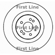 FBD1297 FIRST LINE Тормозной диск