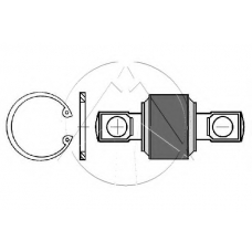 50241 SIDEM ремонтный комплект, рычаг подвески