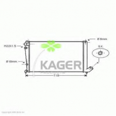 31-2803 KAGER Радиатор, охлаждение двигателя