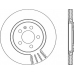 BDR1587.20 OPEN PARTS Тормозной диск