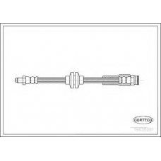 19035281 CORTECO Тормозной шланг