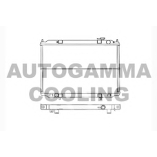 104134 AUTOGAMMA Радиатор, охлаждение двигателя