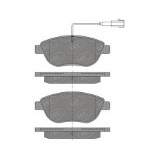 SP 423 SCT Комплект тормозных колодок, дисковый тормоз