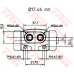 BWC197 TRW Колесный тормозной цилиндр