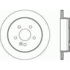 BDR1935.10 OPEN PARTS Тормозной диск