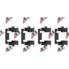 1278Q ABS Комплектующие, колодки дискового тормоза