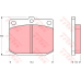 GDB881 TRW Комплект тормозных колодок, дисковый тормоз
