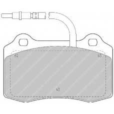 FDB1379 FERODO Комплект тормозных колодок, дисковый тормоз
