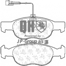 3363600219 Jp Group Комплект тормозных колодок, дисковый тормоз