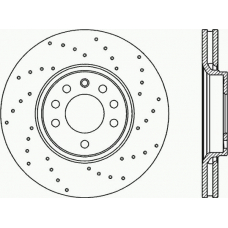 BDRS1990.25 OPEN PARTS Тормозной диск