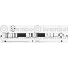 T 79 013 BREMBO Тормозной шланг