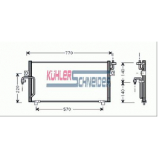 1620041 KUHLER SCHNEIDER Конденсатор, кондиционер