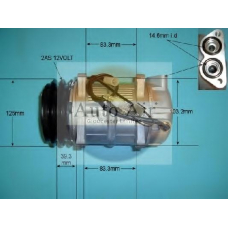 14-9683 AUTO AIR GLOUCESTER Компрессор, кондиционер