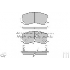 1080-0010 ASHUKI Комплект тормозных колодок, дисковый тормоз