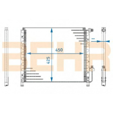 7402007 BEHR Condenser