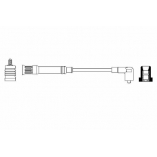 0 356 912 936 BOSCH Провод зажигания