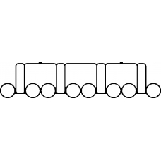 493.390 Elring Прокладка, впускной коллектор