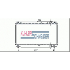 3216001 KUHLER SCHNEIDER Радиатор, охлаждение двигател
