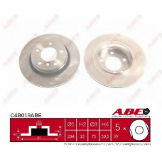 C4B019ABE ABE Тормозной диск