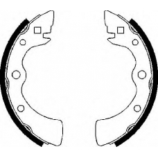 BS557 QUINTON HAZELL Комплект тормозных колодок