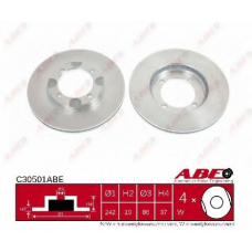 C30501ABE ABE Тормозной диск