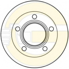 6020085 GIRLING Тормозной диск