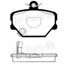 IBD-1M00 IPS Parts Комплект тормозных колодок, дисковый тормоз