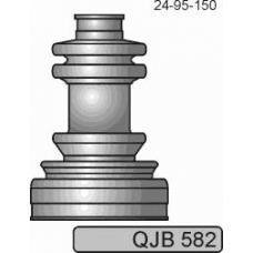 QJB582 QUINTON HAZELL Комплект пылника, приводной вал