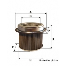 EAF3433.30 OPEN PARTS Воздушный фильтр