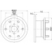 MDC518 MINTEX Тормозной диск