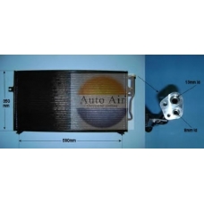 16-6545 AUTO AIR GLOUCESTER Конденсатор, кондиционер