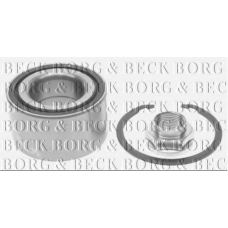 BWK1162 BORG & BECK Комплект подшипника ступицы колеса