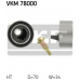 VKM 78000 SKF Натяжной ролик, ремень грм