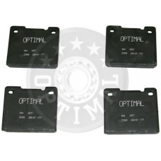 9577 OPTIMAL Комплект тормозных колодок, дисковый тормоз