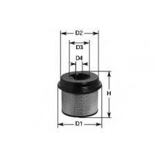 MA 564 CLEAN FILTERS Воздушный фильтр