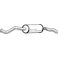 135-539 BOSAL Глушитель выхлопных газов конечный