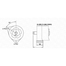 943356264010 MAGNETI MARELLI Генератор