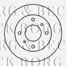 BBD4941 BORG & BECK Тормозной диск