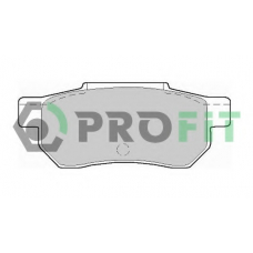 5000-0621 PROFIT Комплект тормозных колодок, дисковый тормоз
