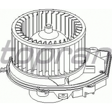 109 901 TOPRAN Электродвигатель, вентиляция салона