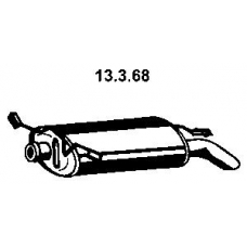 13.3.68 EBERSPACHER Глушитель выхлопных газов конечный