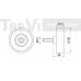 TA1505 TREVI AUTOMOTIVE Паразитный / ведущий ролик, поликлиновой ремень