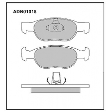 ADB01018 Allied Nippon Тормозные колодки