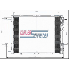 5220441 KUHLER SCHNEIDER Конденсатор, кондиционер